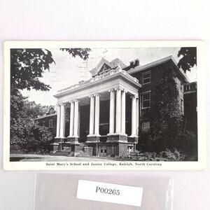 Vintage Postcard 1944 Saint Mary's School Junior College Raleigh North Carolina